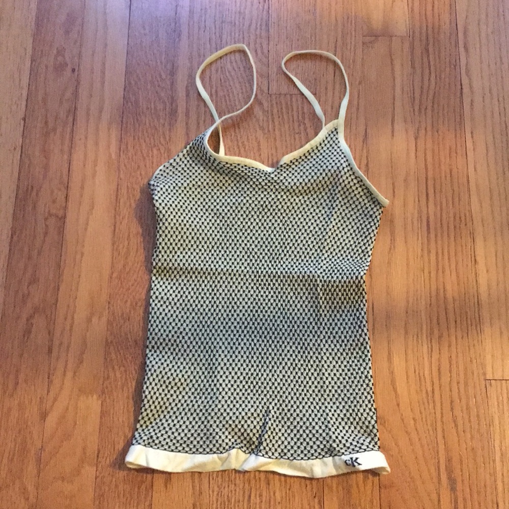 Yellow & Black Calvin Klein Cami